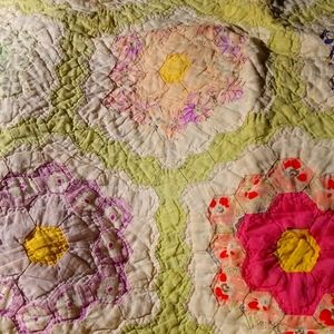 Old Antique Machine and hand stitched